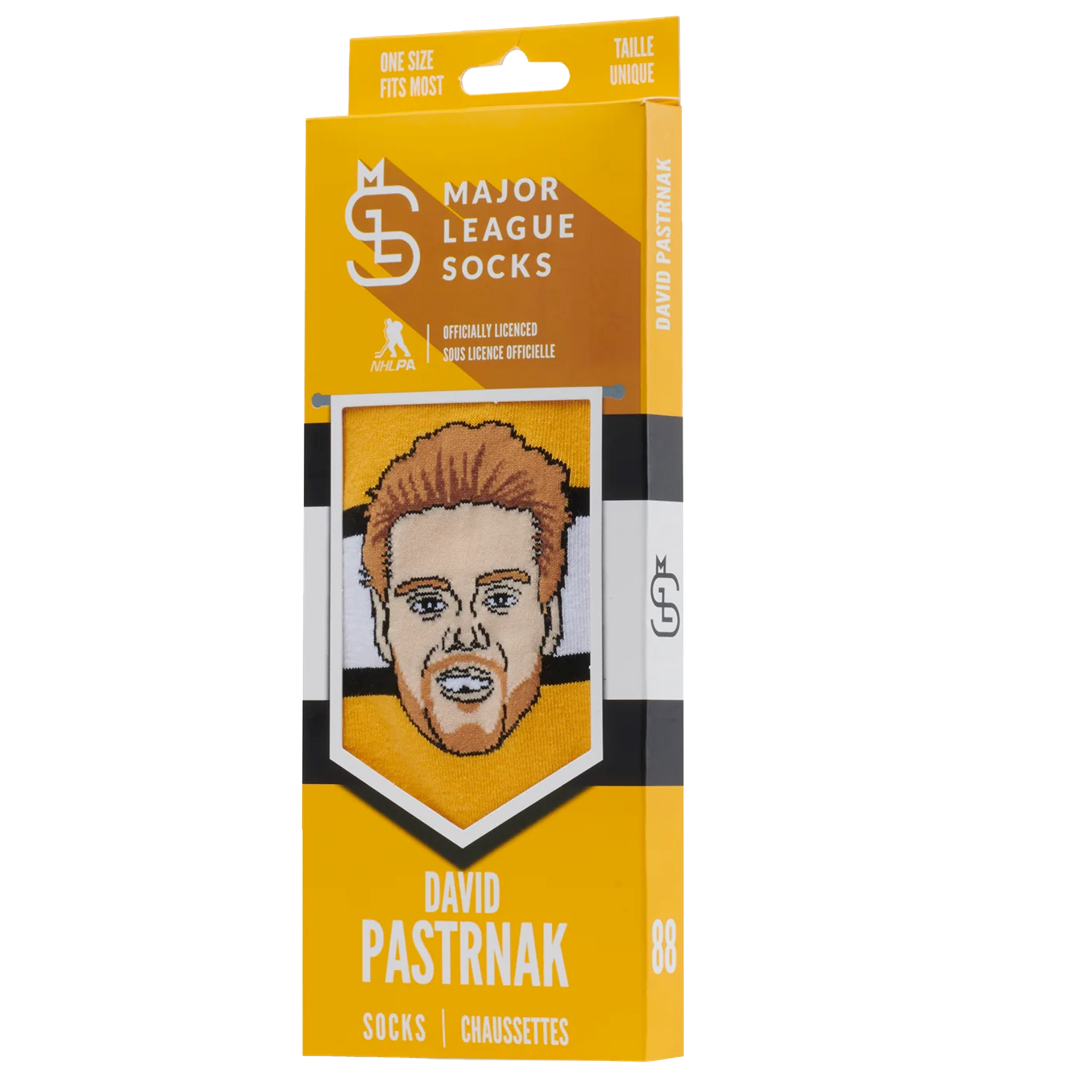 Chaussettes de la Ligue majeure - David Pastrnak